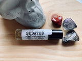 Anti-Anxiety RollerBall, Sedated Rollerball, Mood support Aromatherapy Blend, Stress Blend