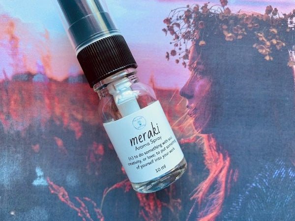 Body and Perfume Mist, Body Fragrance, Meraki Perfume scent, Earthy scent, Patchouli Scent