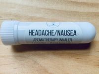 Natural Aromatherapy Nausea, Essential Oil Inhaler, Tension Headache