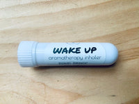 Wake up Nasal Inhaler, Essential oil Pocket inhaler, Energy Aromatherapy