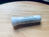 Focus Aromatherapy Inhaler Blend, Attention Essential Oil, Natural clear mind relief