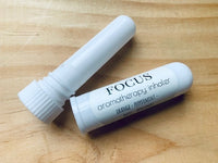 Focus Aromatherapy Inhaler Blend, Attention Essential Oil, Natural clear mind relief