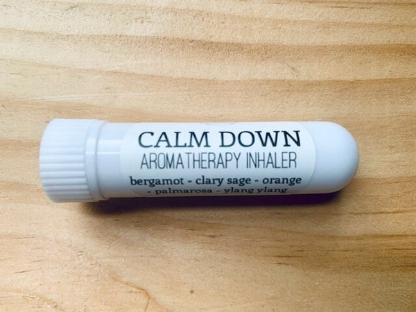 Anxiety and Stress Relief Nasal Inhaler, Portable nose diffuser, Calm Down Inhaler