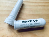 Wake up Nasal Inhaler, Essential oil Pocket inhaler, Energy Aromatherapy