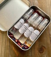 Body Mist Sprays Set, Scent Sampler Gift Idea, trial size body perfume set