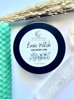 Moisturizing Hand & Body Lotion, Whipped Body Cream, Basic Witch Lotion