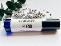 Headache Essential Oil Roller Ball| Headache Oil Blend | Migraine Relief