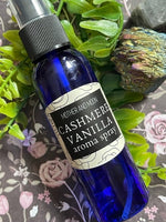 Cashmere Vanilla Body Mist Spray, Musk Mist, Natural Perfume sprays