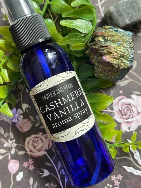 Cashmere Vanilla Body Mist Spray, Musk Mist, Natural Perfume sprays