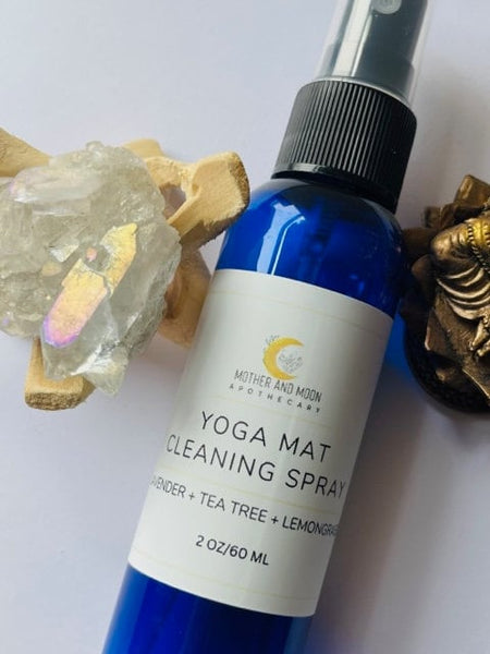 Yoga Mat Cleansing Spray, Mat Disinfectant, Anti Bacterial Mat Spray